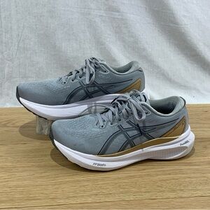 Asics Gel Kayano 30 Running Shoes Steel Grey Gold Women's Size 6